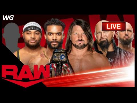 Monday Night Raw Live Stream 10/21/2019