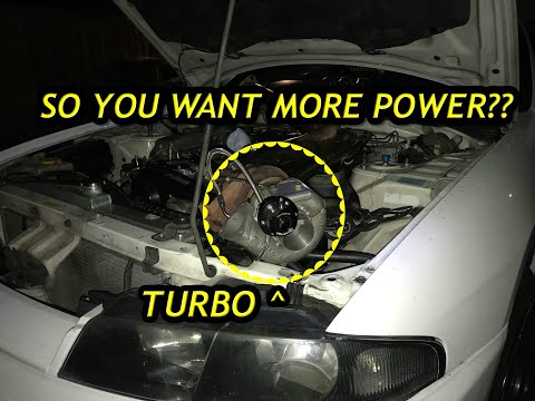 How To Remove TURBO From A RB25DET
