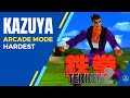 Tekken 2 Kazuya Mishima Arcade Mode Playthrough Hardest