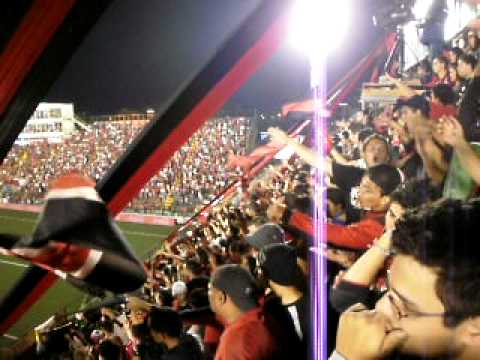 "La 12 Alajuelense - Semifinal LDA 4 vs Heredia 0- Goleada del Campeon" Barra: La 12 &bull; Club: Alajuelense