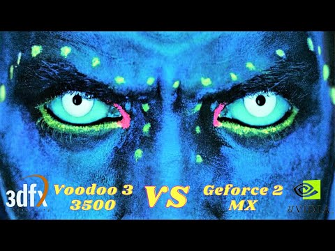 3dfx Voodoo 3 3500 vs Nvidia Geforce 2 MX