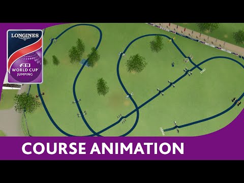 Course Animation - Bratislava - Furusiyya FEI Nations Cup™ Jumping 2015