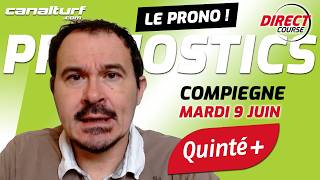 emission video des courses turf pmu du Mardi 9 juin 2026