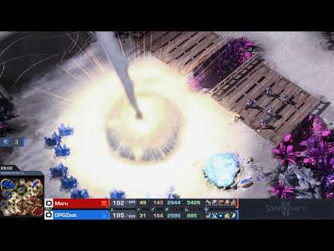 High level 40 min TvP | DPGZest vs. Maru