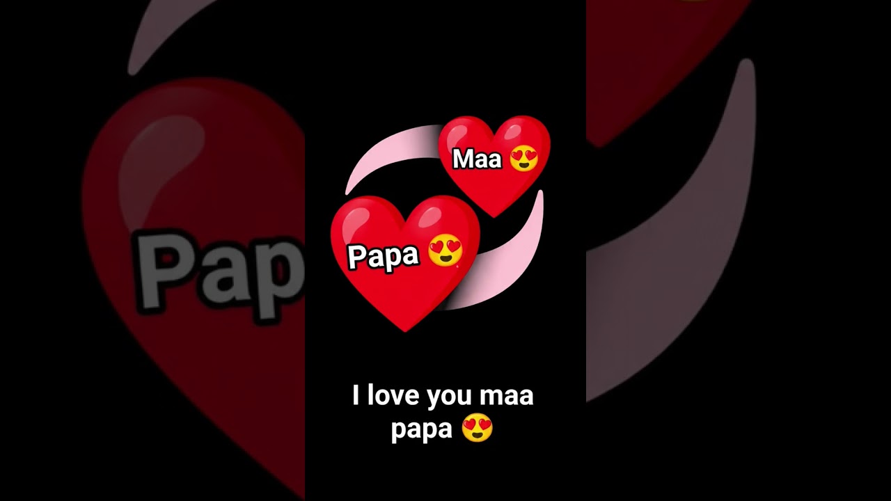 ❤️ I Love You Maa Papa 🥹❤️ | World's Best Parents 💖 #shorts #parentslove #familylove #love