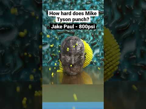 Documented punch force of mike tyson in his prime vs average human and average pro boxer #miketyson
