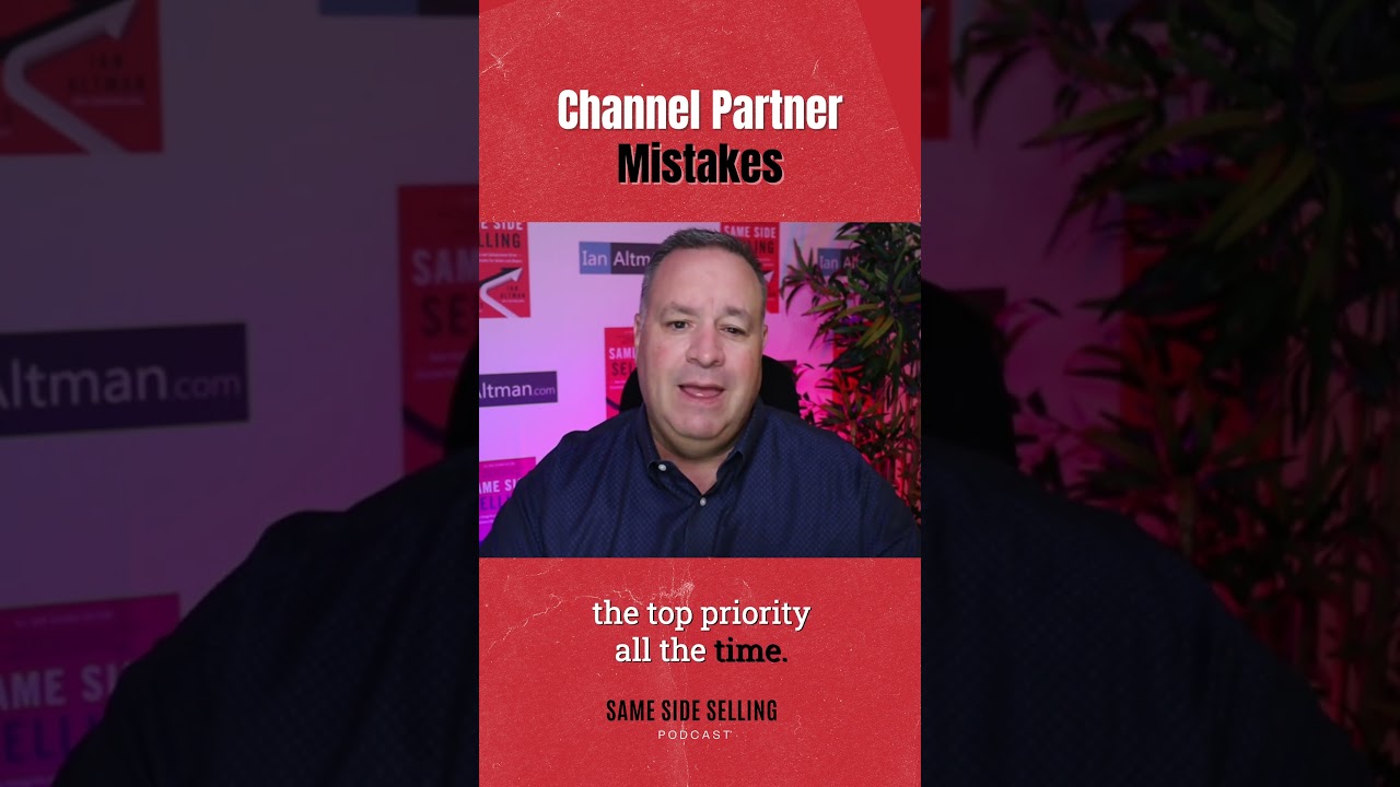 Avoid These Mistakes With Channel Partners