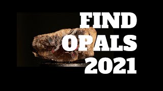 Finding Opals at the Royal Peacock Opal Mine (2021)