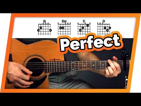 Perfect Guitar Tutorial (Ed Sheeran) Easy Chords Guitar Lesson