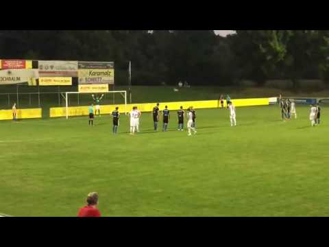 31.08.2015: Elfmeter im Spiel TuS Mechtersheim gegen SC Hauenstein