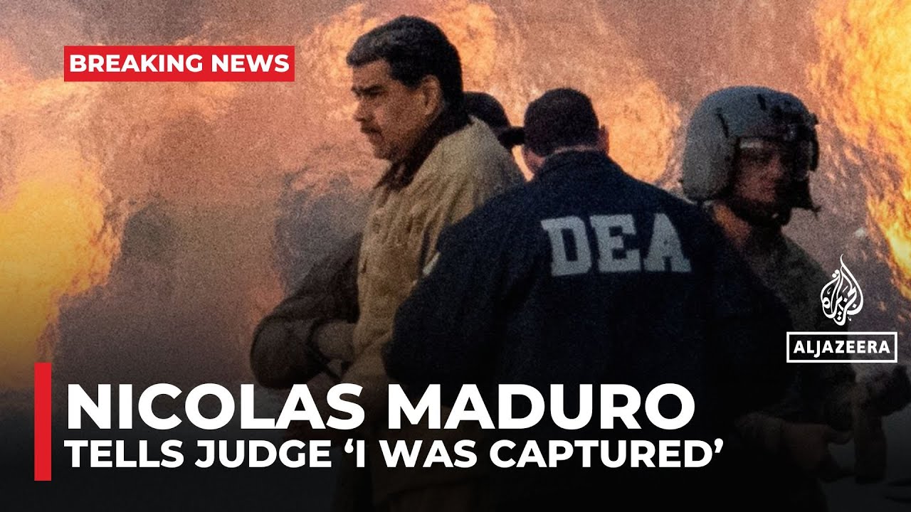 Nicolas Maduro pleads not guilty at first US court appearance in New York