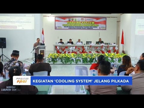 KAPOLRES SAMOSIR PIMPIN COOLING SYSTEM CIPTAKAN PILKADA DAMAI