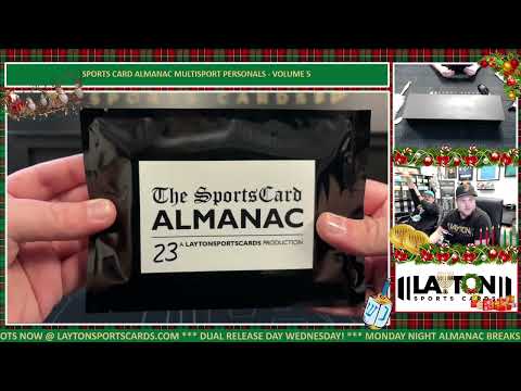 ALMANAQUE DE TARJETAS DEPORTIVAS 2023 VOLUMEN 5 PERSONAL 1 CAJA DE DESCANSO PARA JOSH N