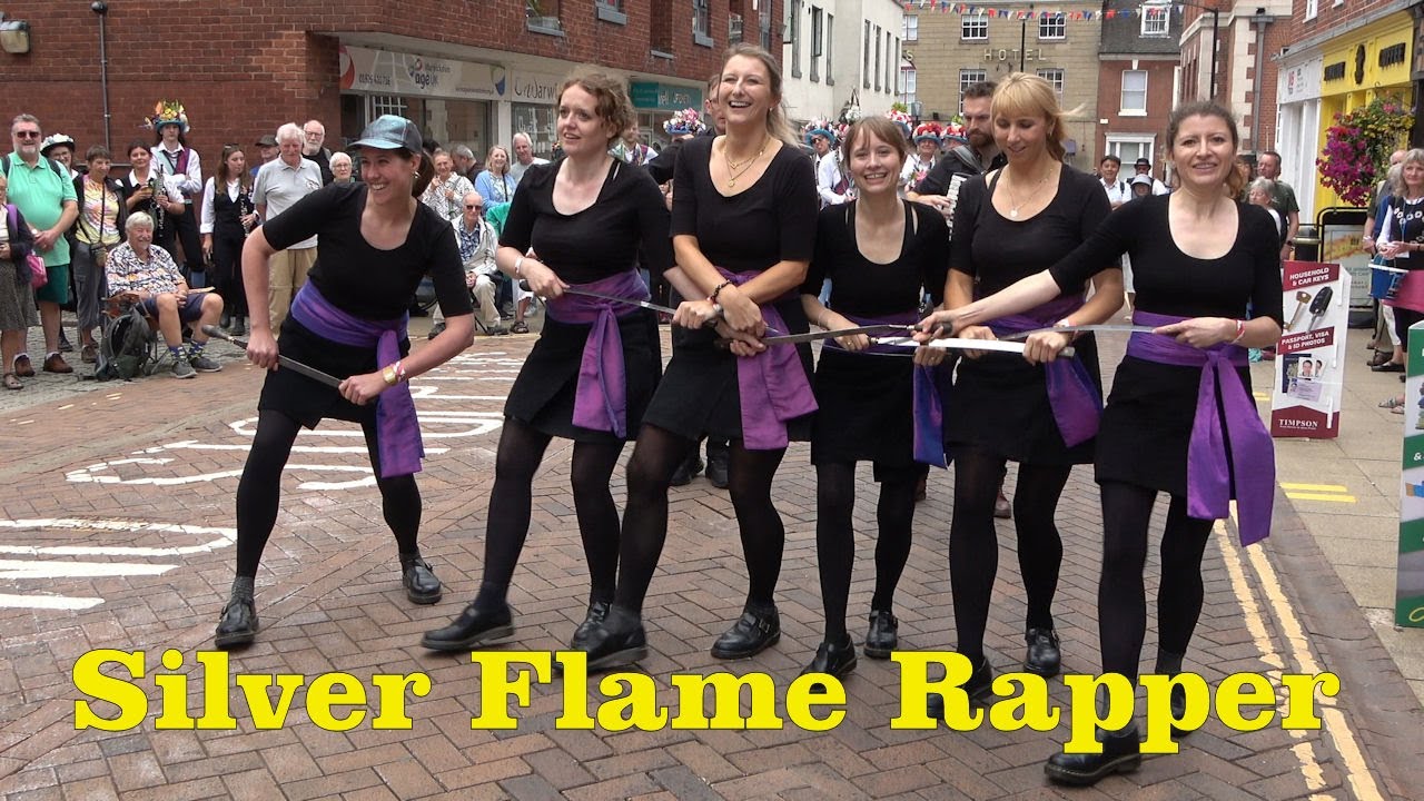 Silver Flame Rapper performing 