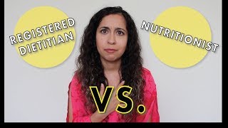 REGISTERED DIETITIAN vs. NUTRITIONIST - Differences Explained | Christine The RD