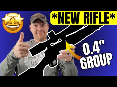 NEW RIFLE is Cheap, Lightweight, AND shoots Half Inch Groups...[Savage 110 Trail Hunter Lite]