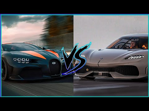 Bugatti chiron super sport 300+ VS Koenigsegg Gemera