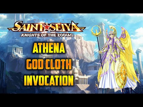 INVOCATION ATHENA SS GOD CLOTH !! SAINT SEIYA AWAKENING!! The OldGamer's Family