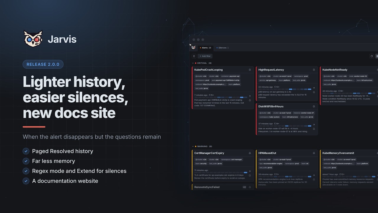 Play Jarvis v2.0.0 release highlights on YouTube