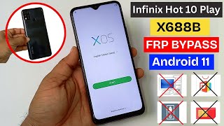 Download lagu Infinix Hot 10 Play X688B FRP Bypass Android 11 | No App Disable, No Palm Store | Google Bypass 2025 mp3