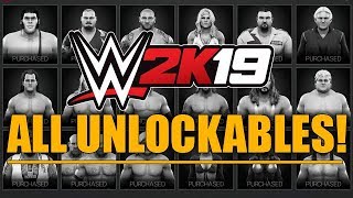 WWE 2K19 - How To Unlock Everything Instantly - All Wrestlers, Stages & Moves (Tutorial)