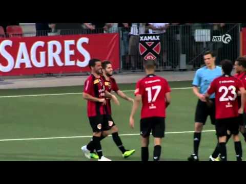 3 ème round des finales contre Baden à la Maladière