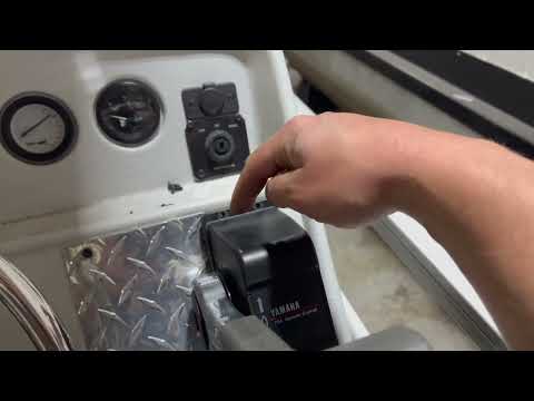 Removing Yamaha Shift/Throttle Controls - 704 Binnacle