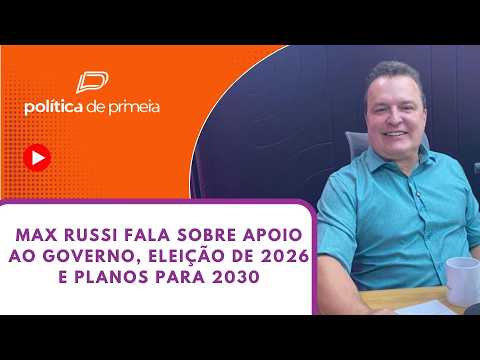Max Russi diz que Podemos ainda definirá apoio ao governo e cita condições; veja entrevista completa