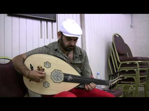 Hijaz Kar - Joseph Tawadros trying his New JT Signature Series Oud by Veysel Sarikus