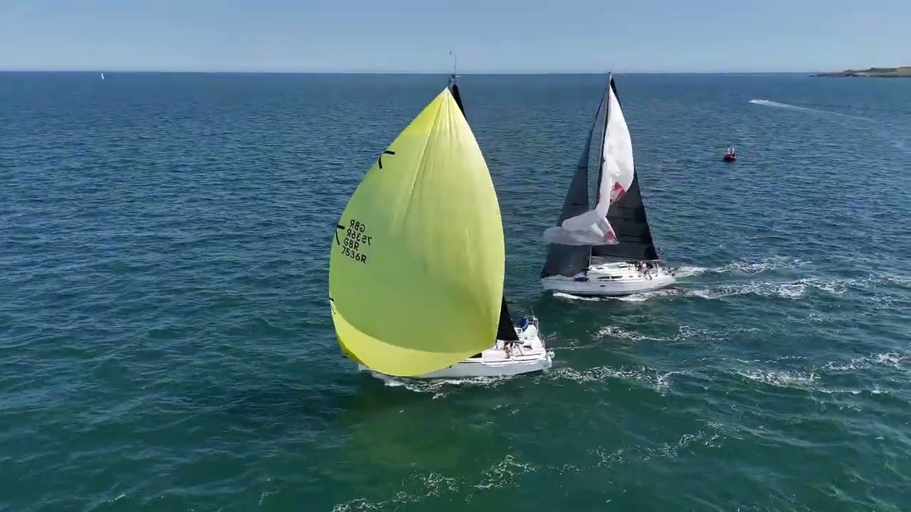 Drone Footage of VDLR The Bay Race 2025