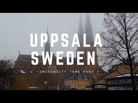Virtual walk in Uppsala, a university town known as the Cambridge of Sweden.