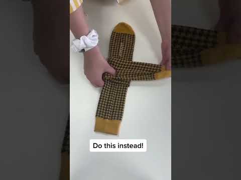 Organise your sock drawer using this one simple trick