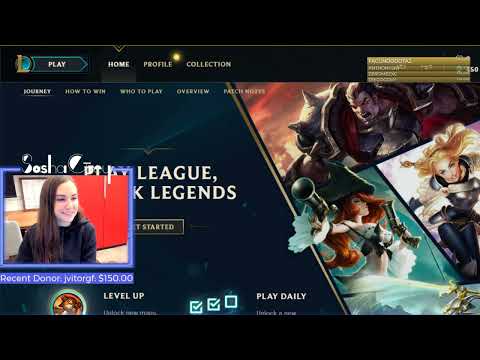 Sasha Grey VOD May 2019 - Noob playing LoL