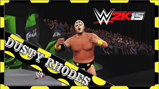 WWE 2K15 Dusty Rhodes CAW Formula+Entrance & F