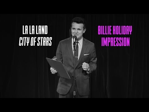 La La Land-City of Stars-Billie Holiday Impression by Mark Sipka