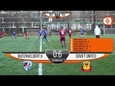09 12 2018   Buitenveldert vs Soviet United 2nd half