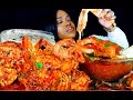 KING CRAB SEAFOOD BOIL MUKBANG CHEESY ALFREDO SAUCE LOBSTER DESHELLED SEAFOOD BOIL ASMR EATING