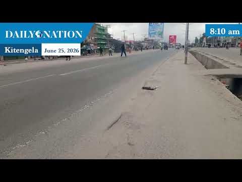 June 25 Commemoration: Shops in Kitengela town closed ahead of Gen Z protest anniversary