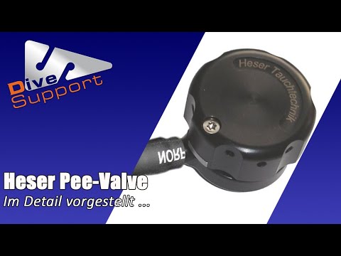 Heser Pee Valve / Urinal Valve for Drysuits - What's special about the Heser? | DiveSupport