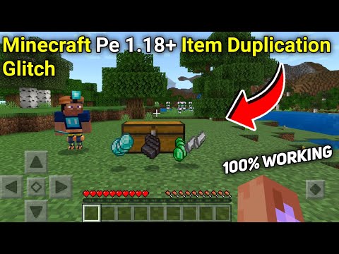 Bug Wheel - Minecraft Pe 1.18 Item Duplication Glitch!!