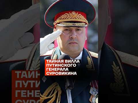 Тайная вилла путинского генерала Суровикина #shorts