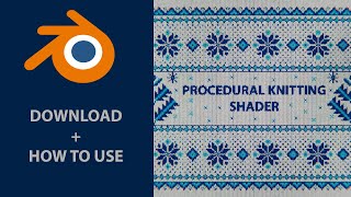 Procedural Knitting Shader video thumbnail