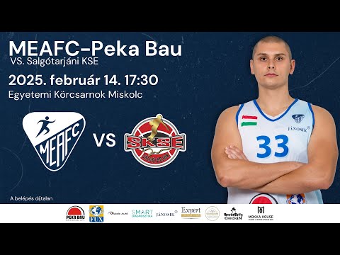 MEAFC TV Kosárlabda MEAFC-Peka Bau - Salgótarjáni KSE