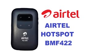 Airtel 4G Hotspot(New Model) BMF422  | #mymind0123 |  Airtel Wifi | Hotspot |