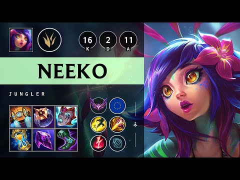 Neeko Jungle vs Kha'Zix: Triple Kill, Legendary - EUW Master Patch 14.15
