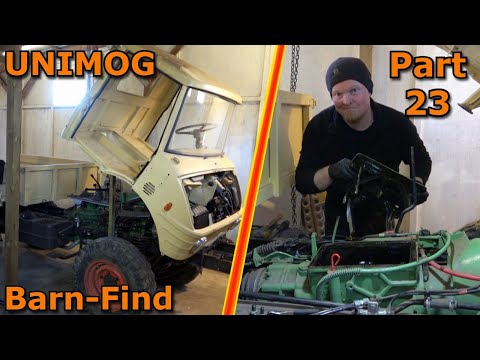 Unimog Barn Find. Part 23 - Gear-shift trouble and sticking clutch?