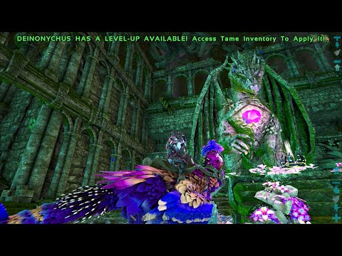 Megalania Taming and Unicorn Redemption! - Ark Crystal Isles