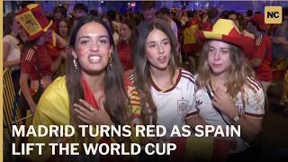 Madrid Turns Red as Spain Lift the World Cup | AD1S