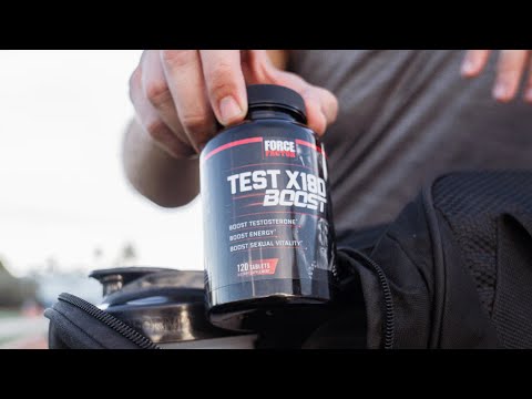 Test X180 | Boost Testosterone, Vitality & Energy | Force Factor