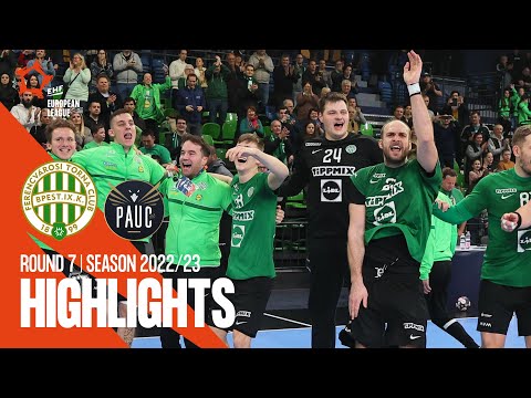 FTC vs. PAUC Handball | Round 7 | EHF European League Men 2022/23